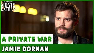 A PRIVATE WAR | On-set visit with Jamie Dornan "Paul Conroy"