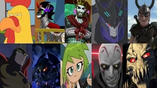 Defeats of my favourite Cartoon Villains Part 1 (100 Subscribers Special)