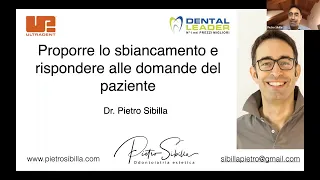 ULTRADENT - WEBINAR "Proporre lo sbiancamento e rispondere alle domande del paziente"