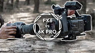 Blackmagic Pocket 6K Pro vs Sony Fx6 | Image Comparison