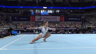 Grace McCallum - Floor Exercise - 2021 U.S. Gymnastics Championships - Senior Women Day 2