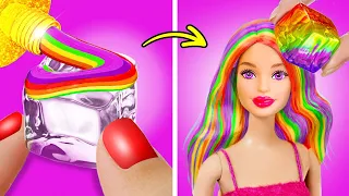 De NERD a ESTRELA 🌟 Transformação Barbie e Truques de Boneca por TeenVee