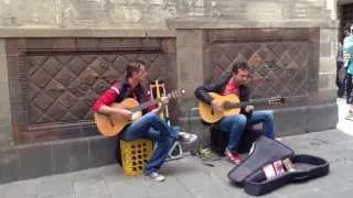 Barcelona street Flamenco Guitar music 2