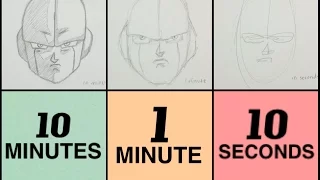 SPEED CHALLENGE: 10 Minutes | 1 Minute | 10 Seconds - Drawing Hit | DBS