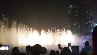 [4K] The Dubai Fountain: Thriller by Michael Jackson - 2017