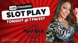 🔴 Monday Night Live Slot Play at the Tampa Hard Rock @ 7 PM EST! 🥳