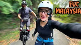 Adrenalina maxima in COMUNITATEA de Monociclisti din Malaysia