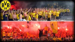 BVB09 Ultras Fanmarsch & Pyroshow gegen Mainz05 | Borussia Dortmund 2:2 Mainz 27/5/2023