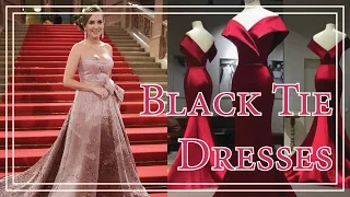 Black tie event dresses