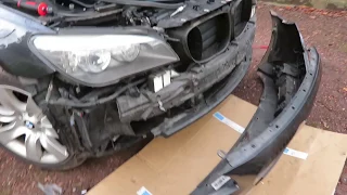 BMW F01, F02, F03, F04 Headlight removal (including the bumper)