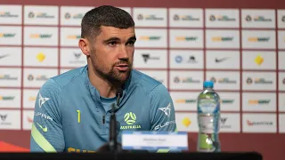 Maty Ryan | Pre-Match Press Conference | Australia v Bangladesh World Cup Qualifier