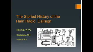 The Storied History of the Ham Radio Callsign