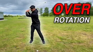 STOP Over Rotating in the Golf Backswing