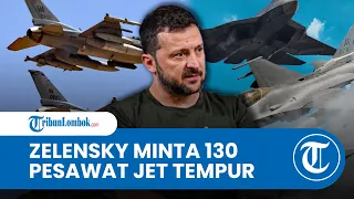 Zelensky Minta 130 Pesawat F-16, Nyatanya Ukraina Hanya Punya Stok 30 Pilot Jet Tempur