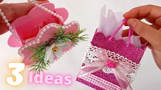 3 Ideas!!! Día de las Madres 2024 en foami Cajitas para dulces o regalos