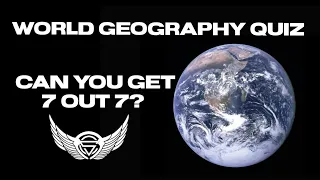 World Geography Quiz - Can You Get 7/7? #quiz #quiztime  #quizchallenge  #learn  #knowledge