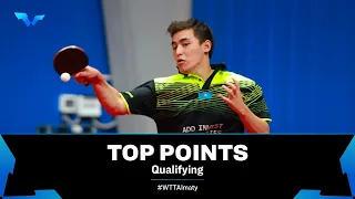 Top Points of Qualifying | WTT Contender Almaty 2023