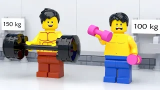 LEGO Gym Fail - Funny LEGO Stop Motion Animation (2018)
