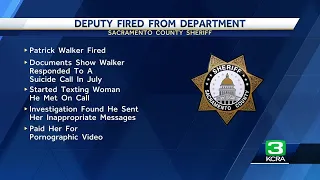 Sacramento deputy fired after inappropriate messages with mental health patient, sheriff’s office...