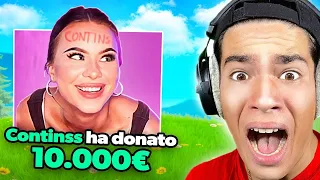 Dono 1000€ e POI RIMBORSO TUTTO su Fortnite!