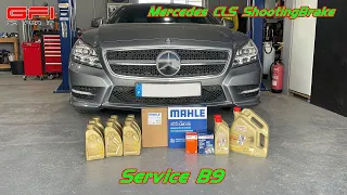 Service B9 Detailed - Mercedes CLS 250 cdi Shootingbrake