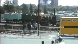 LNWR Cornwall 2-2-2 and Mainline Steam in 1989.at Crewe and Howarth