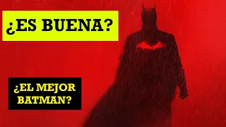 ¿la MEJOR PELÍCULA de BATMAN? THE BATMAN RESEÑA