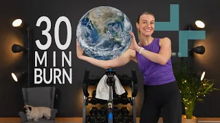 BURN CALORIES Around the World | Rhythm Indoor Cycling Class