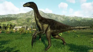 Jurassic World Evolution 2 - Therizinosaurus Gameplay (PS5 UHD) [4K60FPS]