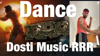 Dosti dance Music Video (Telugu)-RRR- Hemachandra ,MM Keeravaani | NTR, Ramcharan | SS Rajamouli