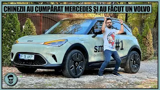 CHINEZII au cumpărat MERCEDES și au făcut un VOLVO! O gură de aer proaspăt în LUMEA AUTO - smart #1