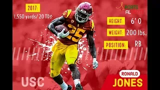 TOP 10 RBs 2018 NFL DRAFT: RONALD JONES II USC