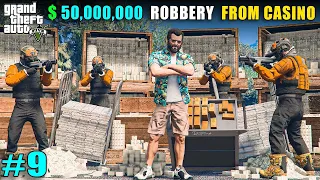 Michael Committed Powerful Robbery Worth $ 50,000,000 From Casino | GTA V GAMEPLAY | TECHNO GAMERZ