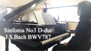【Bach】指がもつれそうなシンフォニア3番【Sinfonia3】