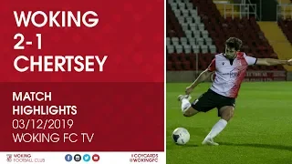 Woking 2 - 1 Chertsey Town | Match Highlights