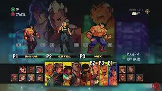 Streets of Rage 4 - All Characters & Colors + DLC (Estel/Max/Shiva) *Updated*