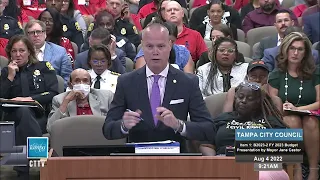 2023 Budget Presentation to Tampa City Council