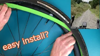 Installing Vittoria AirLiner Gravel tire liners and early review