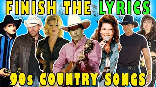 Finish The Lyrics Country Songs 90s 🎶 Country Music Quiz