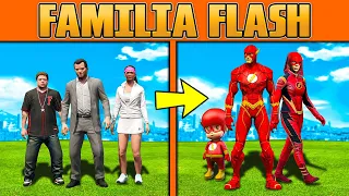 ENTRANDO PARA A FAMÍLIA DO FLASH NO GTA 5!!!