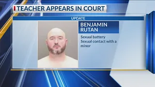 Middle school teacher charged with sexual battery