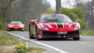 Ferrari 488 Pista - Acceleration Sounds !