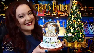 FIRST LOOK - IT'S CHRISTMAS AT BRADFORD EXCHANGE. UNBOXING THEIR HARRY POTTER CHRISTMAS RANGE