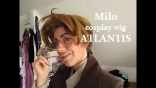 Perruque Milo - Atlantis cosplay