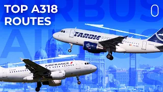 Top 5: The Routes With The Most Airbus A318 Operations
