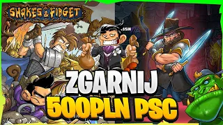 KONKURS NA 500 PSC ⭐️ ZABÓJCA F2P/ECO CZY JEDNAK P2W? ⭐️ SHAKES & FIDGET [187]