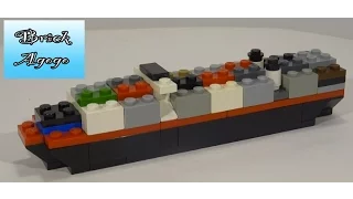 Lego Container Ship - Lego Custom MOC