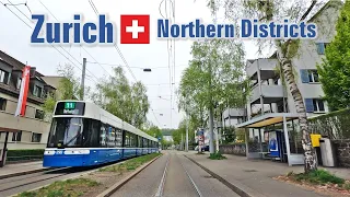 Northern Districts of Zurich Switzerland 🇨🇭 Relaxing City Driving Tour [4K]