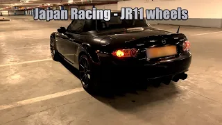 Mazda MX5 (Miata) NC1 PRHT With New Japan Racing - JR Wheels JR11.