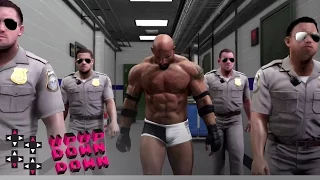 Watch Goldberg's epic WWE 2K17 entrance